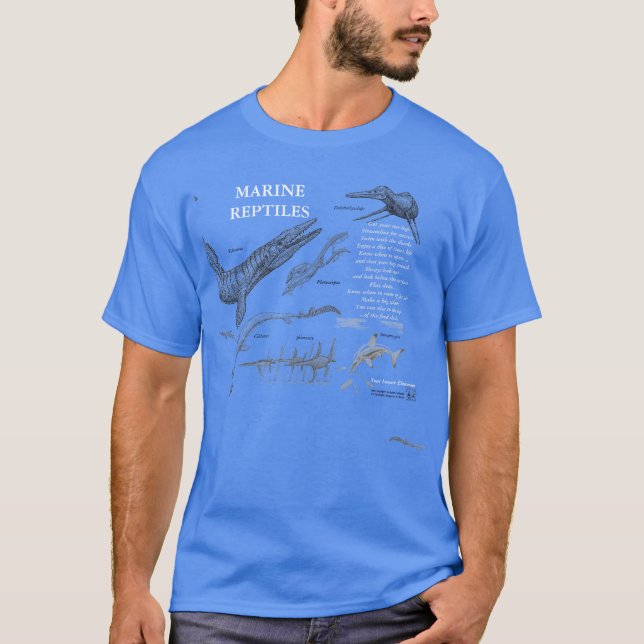 Marine reptiles Your Inner Dinosaur shirt G Paul (Front)