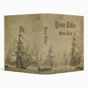 Marine Scene 3 Ring Binder