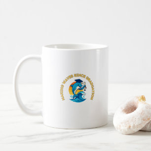 Marine Science Graduation Funny Dolphin Coffee Mug