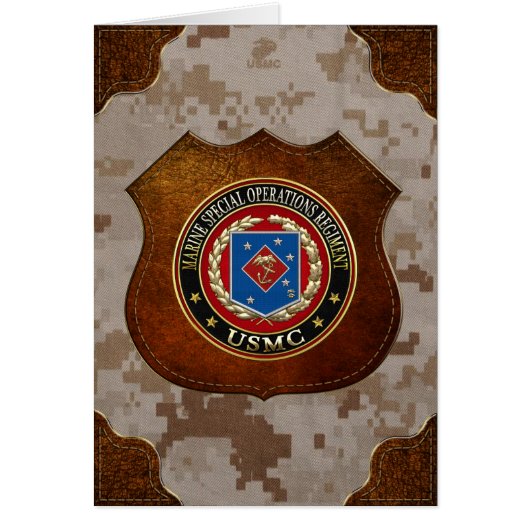 Marine Special Operations Regiment (MSOR) [3D] (Front)