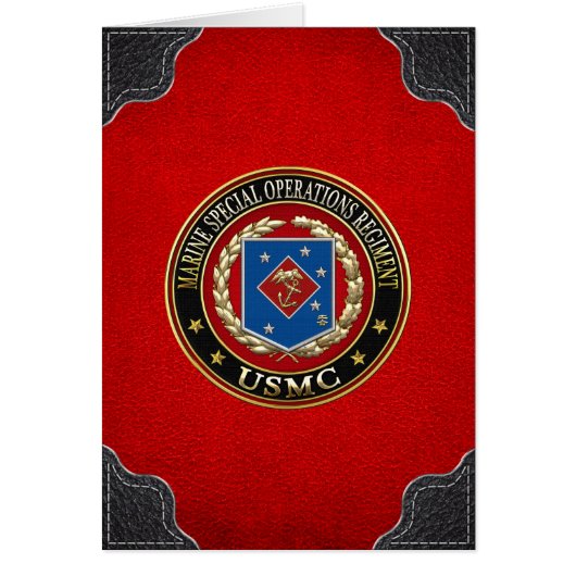 Marine Special Operations Regiment (MSOR) [3D] (Front)