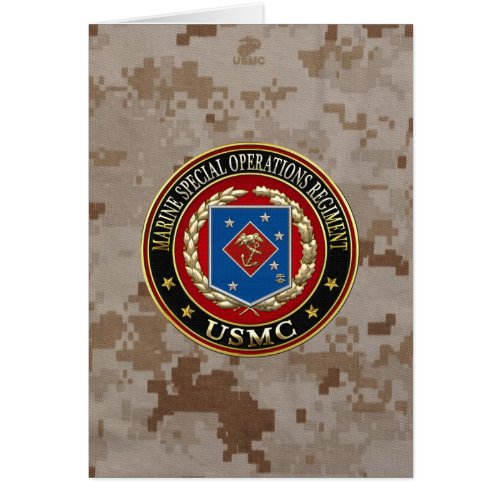 Marine Special Operations Regiment MSOR 3D