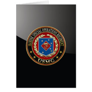 Marine Special Operations Regiment (MSOR) [3D] Cards