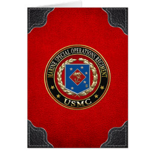 Marine Special Operations Regiment (MSOR) [3D] Cards