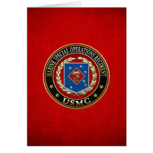 Marine Special Operations Regiment (MSOR) [3D] Cards