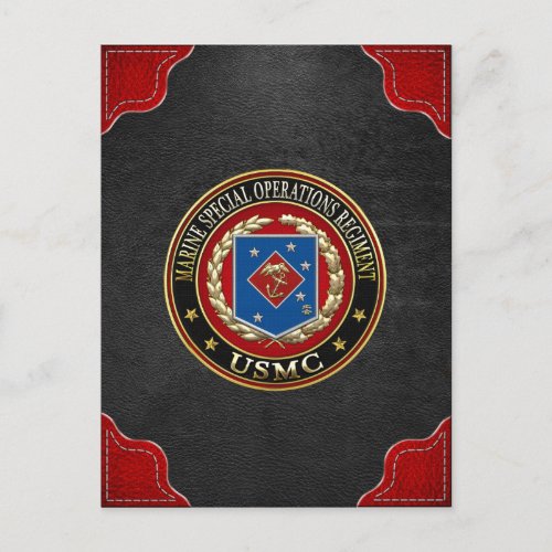 Marine Special Operations Regiment MSOR 3D Postcard