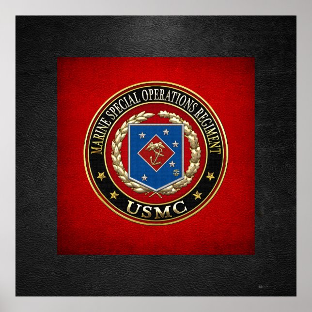 Marine Special Operations Regiment (MSOR) [3D] Poster (Front)