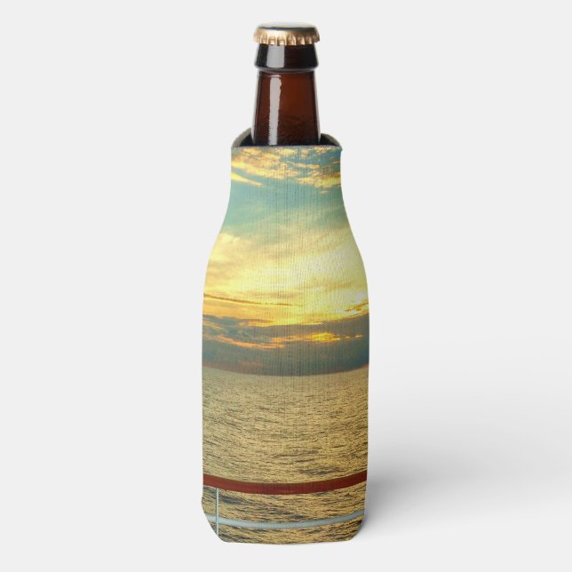 Marine Sunrise Bottle Cooler (Bottle Front)
