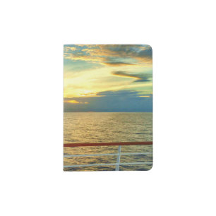 Marine Sunrise Passport Holder