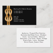 Marine Supplies Business Cards