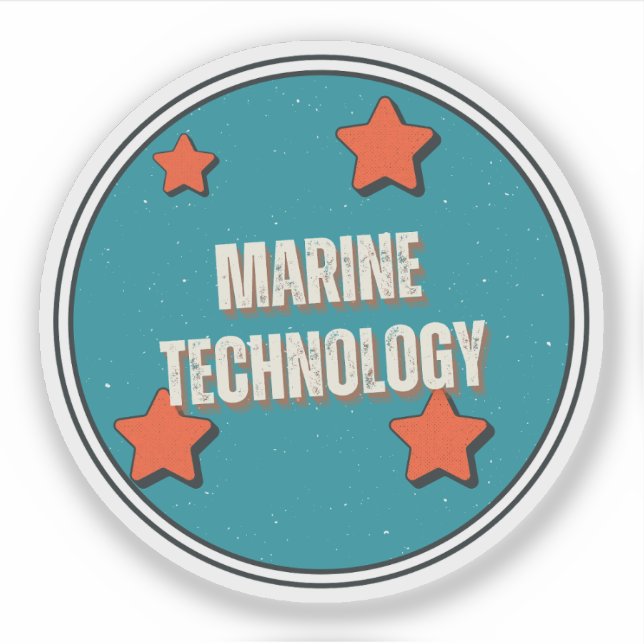Marine Technology Sticker (Front)