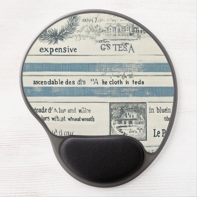 Marine-Themed Mouse Pad (Front)
