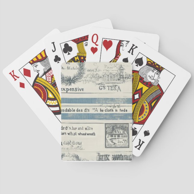 Marine-Themed Playing Cards (Back)