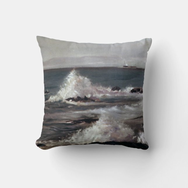 Marine Throw Pillow (Front)