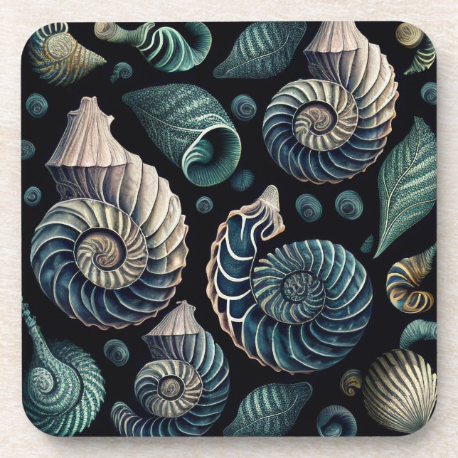 Marine Treasures Beverage Coaster (Front)