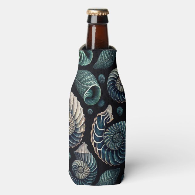 Marine Treasures Bottle Cooler (Bottle Front)