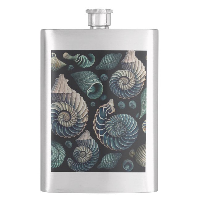 Marine Treasures Flask (Front)