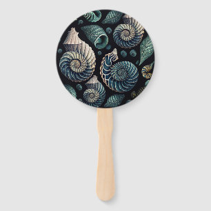 Marine Treasures Hand Fan