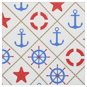 Marine walk . fabric