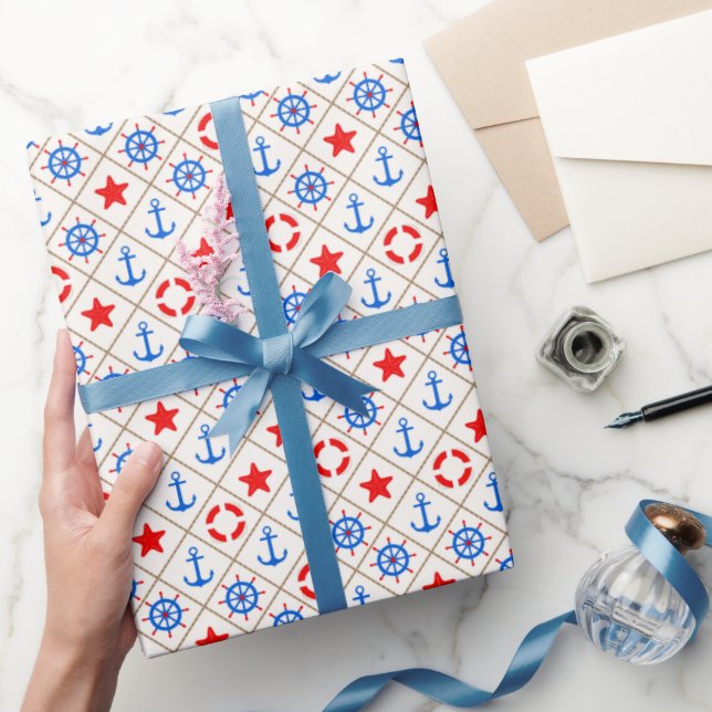 Marine walk  wrapping paper (Gifting)
