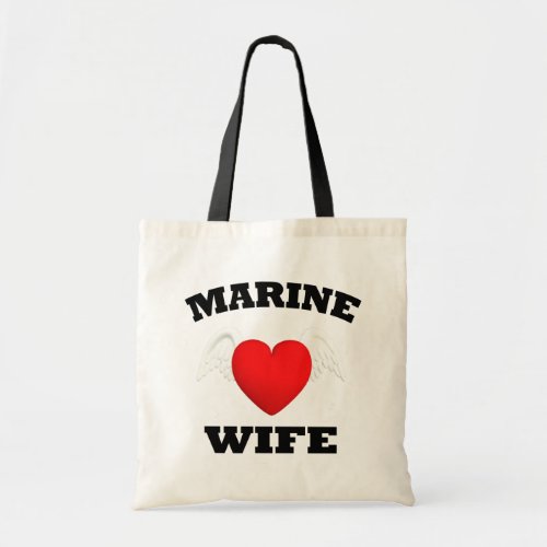Marine Wife Tote Bag