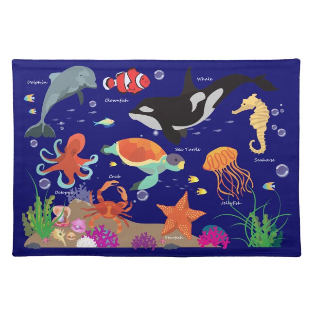 Marine World Placemat (Front)