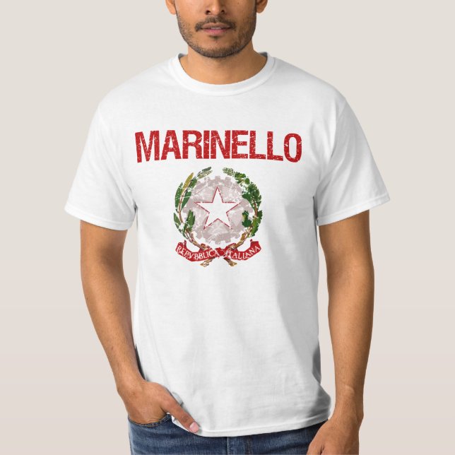 Marinello Italian Surname T-Shirt (Front)