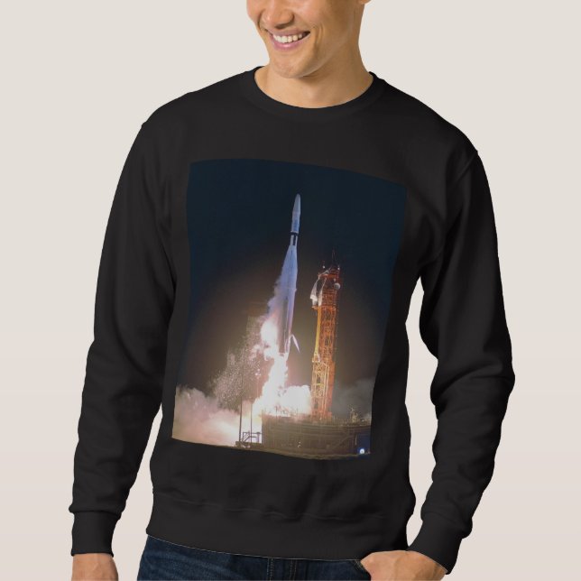 Mariner I 1 rocket into space toward Venus NASA Sweatshirt (Front)