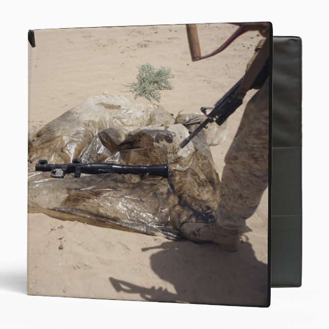 Marines 3 Ring Binder (Front/Inside)