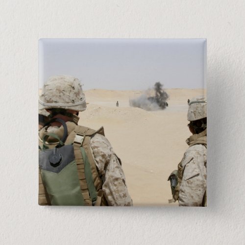 Marines and sailors button