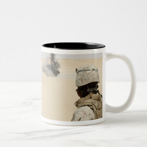 Marines and sailors Two_Tone coffee mug