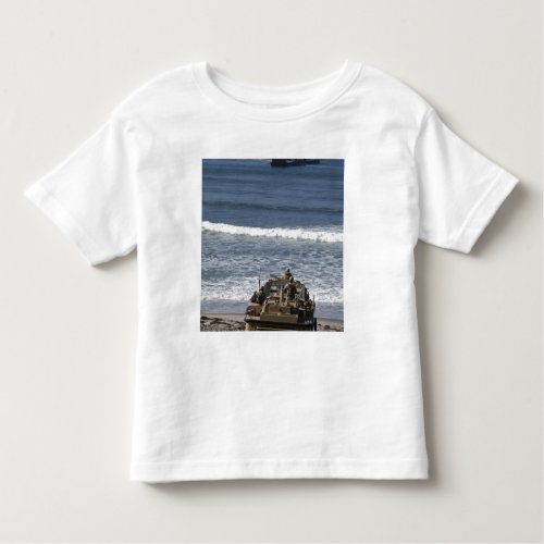 Marines anticipate the arrival toddler t_shirt