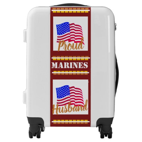 Marines Customizable  Luggage