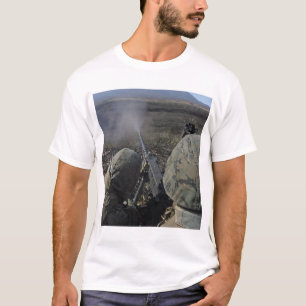 Marines fire an M2 50 caliber machine gun T-Shirt