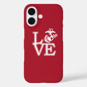 Marines Love Design iPhone 16 Case