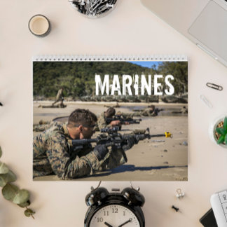 Marines Military Photo Calendar