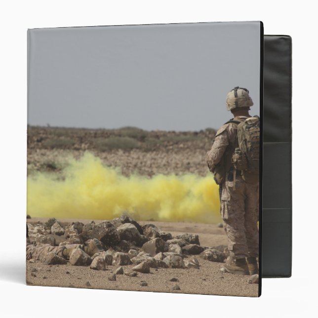 Marines provide security binder (Front/Inside)