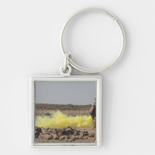 Marines provide security keychain (Front)