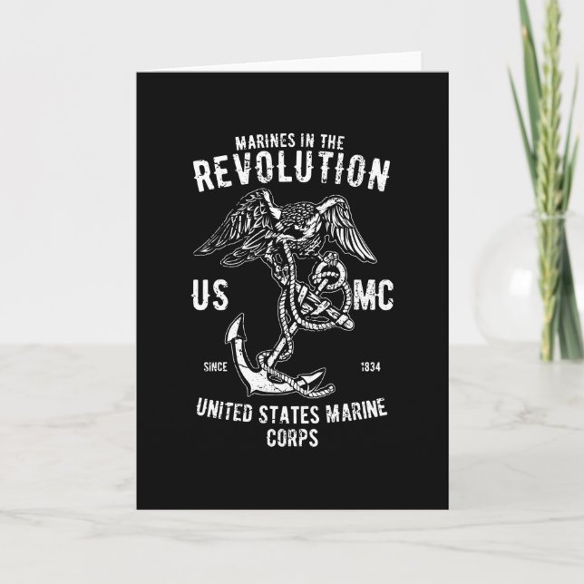 Marines Revolution Card (Front)