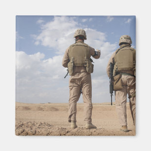 Marines scan the horizon for insurgent activity magnet