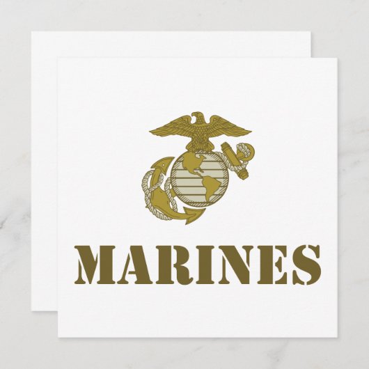 Marines [stencil] (Front/Back)