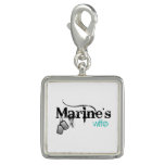 Marine&#39;s Wife Charm at Zazzle