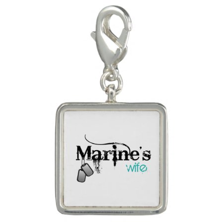 Marine's Wife Charm