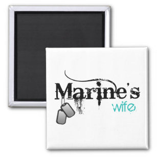 Marine's Wife Magnet