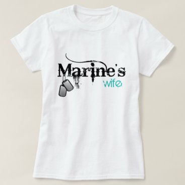 Marine's Wife T-Shirt Marine's Wife T-Shirt