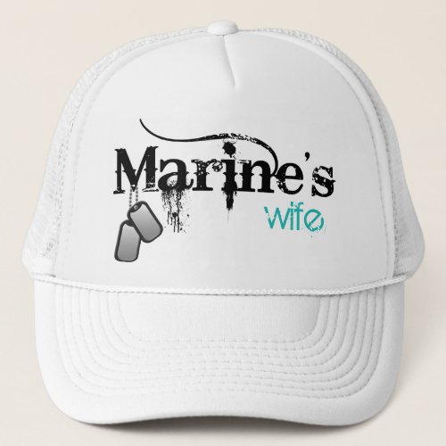 Marines Wife Trucker Hat