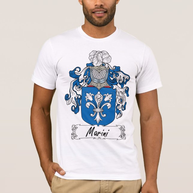 Marini Family Crest T-Shirt (Front)
