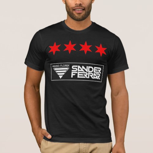 Mario Florek Sander Ferrar long Chicago Stars logo T_Shirt