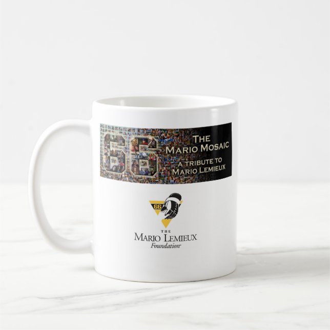 Mario Mosaic Mug w/ Individual Photo (Left)