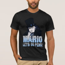 Mario Penguin Hockey T-Shirt
